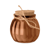 PUMKIN - Waniliowa świeca z wosku roślinneg, Brazowy