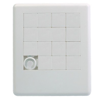 Puzzle kieszonkowe biały