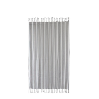 RĘCZNIK ELLA HAMAM 90x170CM, NIEBIESKI