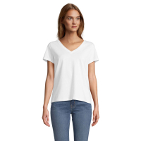 REGENT V WOMEN - REGENT V T-SHIRT WOMEN, Bialy