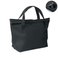 RIDE TOTE BAG - Torba na zakupy rowerowe PU 10L, Czarny