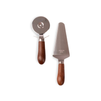 Sagaform Astrid Zestaw do pizzy/ciasta 2 szt., drewniany