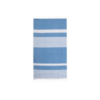 Sagaform Ella Hamam ręcznik bawełna organiczna 145x250cm, niebieski