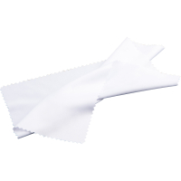 Ściereczka do czyszczenia okularów BOLTON, biały