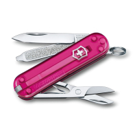 Scyzoryk Classic SD transparentny Victorinox, różowy