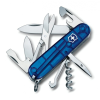 Scyzoryk Climber transparentny Victorinox, niebieski