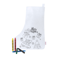 skarpeta do kolorowania z motywem świątecznym