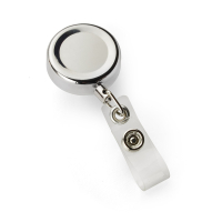 Skipass metalowy VIP srebrny