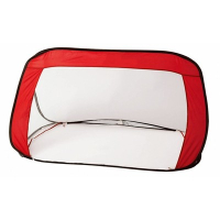 Składana bramka do gry w piłkę czerwony