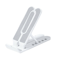 Składany stojak na telefon biały