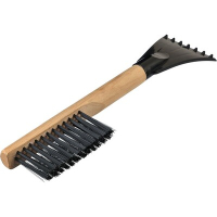 Skrobaczka i miotła do odgarniania śniegu czarny