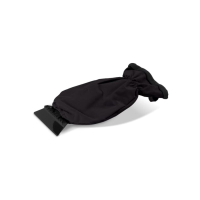 Skrobaczka z rękawiczką, czarny