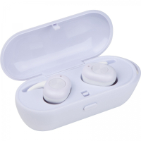Słuchawki douszne bluetooth, biały