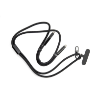 Smycz do telefonu z funkcją ładowania 60W CHARD czarny