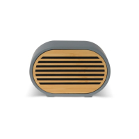 Speaker and wireless charger limestone 5W, szary