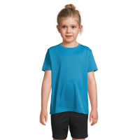 SPRINT KIDS - SPRINT KIDS SPORTS T-SHIRT, Aqua