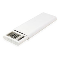 Śrubokręt, 24 końcówki | Charlotte biały