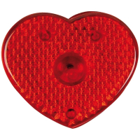 Światełko odblaskowe CINCINNATI, czerwony
