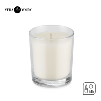 Świeca sojowa 170g - Plum & Patchouli - VERA YOUNG przezroczysty