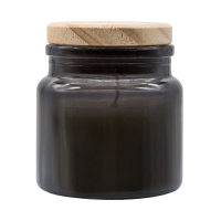 Świeca zapachowa w szkle Lemora, grafitowy