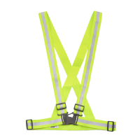 Szelki odbijające światło REFI żółty