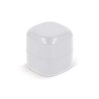 Sześcienny balsam do ust, biały