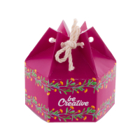 sześciokątne pudełko upominkowe