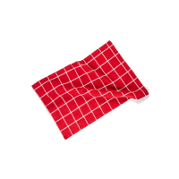 Szklanka piknikowa Sagaform wysoka 4-pak, biało / czerwony