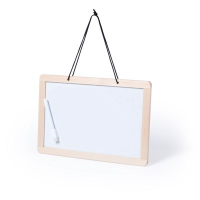 Tablica do pisania, zmywalny pisak z gumką, kreda drewno