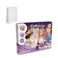 Tattoo Factory Kit II. Gra edukacyjna dostarczany z papierową torebką prezentową (100 g/m²)