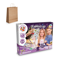 Tattoo Factory Kit III. Gra edukacyjna dostarczana z papierową torebką prezentową (115 g/m²)