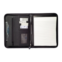 Teczka konferencyjna A5 z notatnikiem czarny