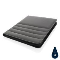 Teczka konferencyjna Impact AWARE™ rPET, notatnik, długopis szary