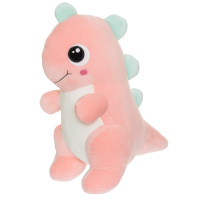 TED Pluszak Squeezie Dino siedz róż, 25cm