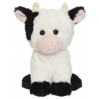 TED Pluszak Teddy Farm Krówka siedząca, 18cm