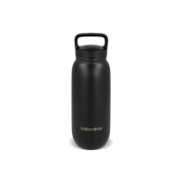 Termiczna butelka uniwersalna Waterdrop z ustnikiem 600 ml, czarny