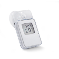 Termometr okienny TEPLI biały