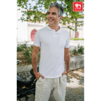 THC DHAKA WH. Męski polo t-shirt