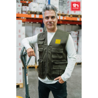 THC PIXEL. Kamizelka (200 g/m²) z poliestru i bawełny