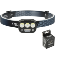 THE LIGHTHOUSE - Czołówka z zimnym, białym światłem XPE LED i 5 trybami działania