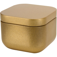 Tindra kwadratowa świeca w puszce o zapachu wanilii