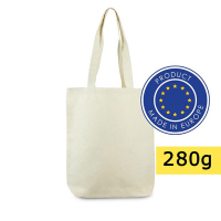 Torba bawełniana na zakupy B'RIGHT | Clem beżowy