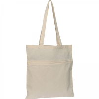 Torba bawełniana z długimi uszami 140 g/m2, biały