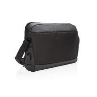 Torba na laptopa 15,6" Madrid, ochrona RFID czarny, czarny