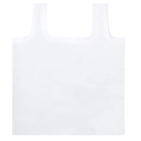 Torba RPET na zakupy, składana biały