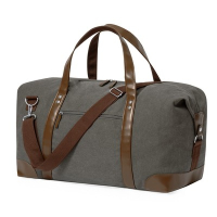 Torba sportowa, podróżna szary