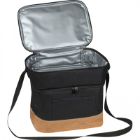 Torba termiczna na 6 puszek 500 ml, czarny