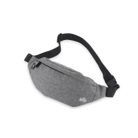 Torebka biodrowa rPET CHILLIX, RFID szary