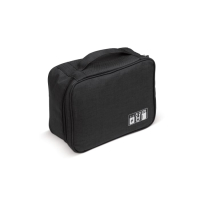 Travel Essentials organizer na sprzęt elektroniczny, czarny