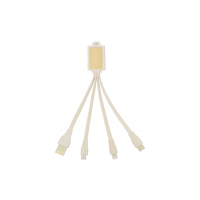 TREE + 1 - Zestaw kabli wykonany ze słomy pszennej